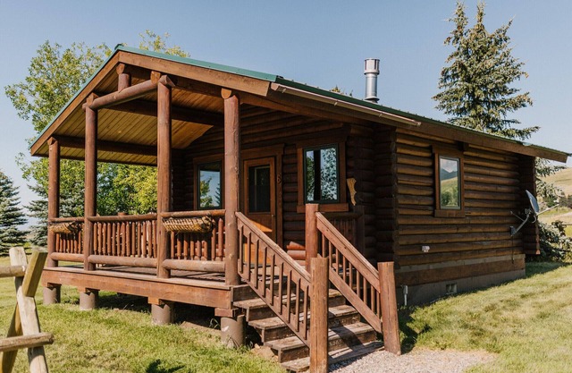 Grey Wolf Cabin #6 at Gallatin Canyon Cabins