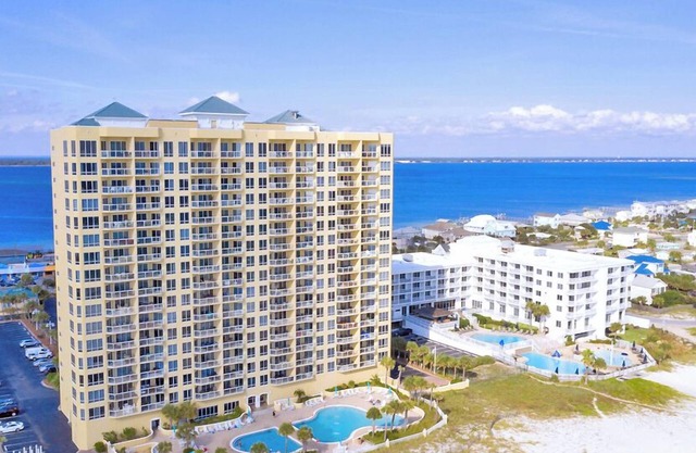 Gulf-Front Retreat with Stunning Views at Emerald Isle 1006!