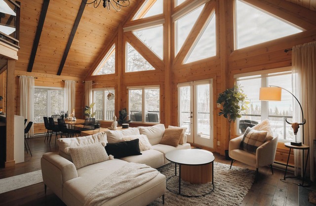 Hôtel à la maison - Chalet du bois, Spa et Vue