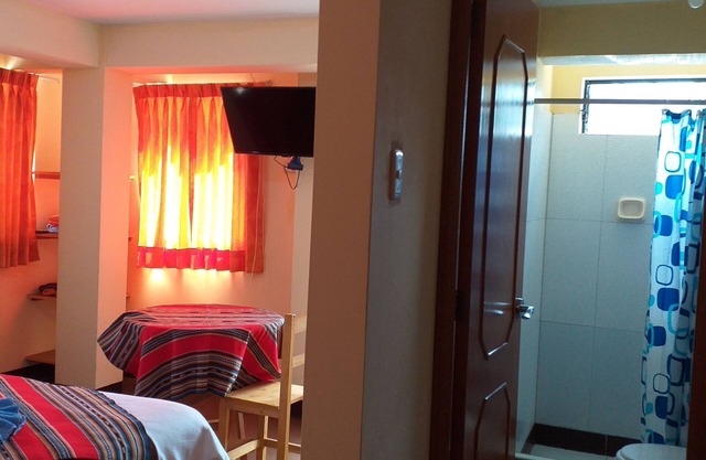 hab. con vista jardin y montañas