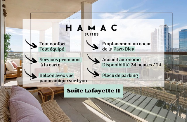 Hamac Suites - Suite Lafayette 2 - Haut Standing