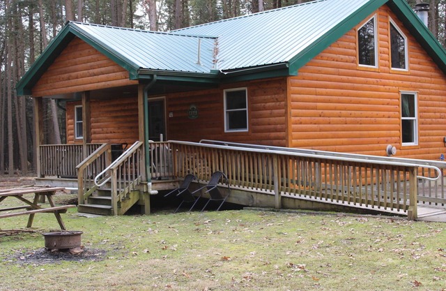 Handicap Cabin with hot tub ~ NO PETS