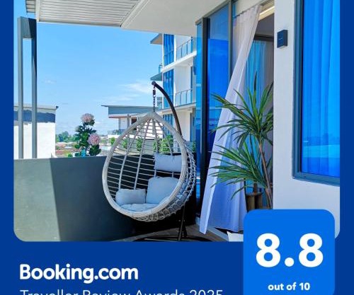 Hanns Spacious Balcony&SwimPool with FREE Netflix-6pax