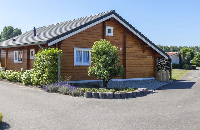 Heavenly Chalet in Sint Annaland with Terrace, Garden, BBQ