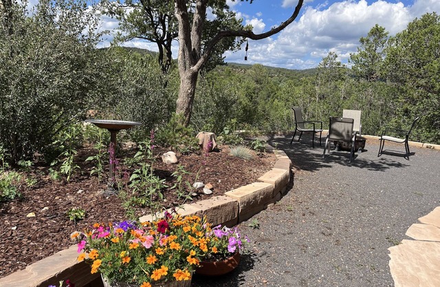 Hiking, mt biking, 44 acres to explore, 20 min outside of Santa Fe