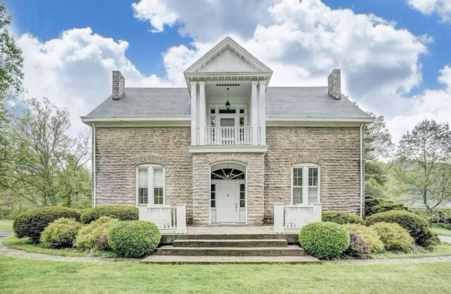 Historic House on Lake with Pool
