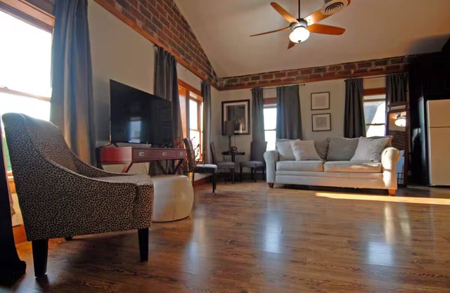 "Historic Loft Retreat in Downtown Bloomington"