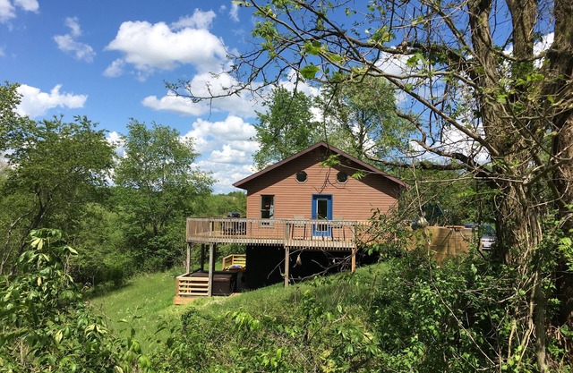 Hocking Hills Chubby Frog Cabin: Game Room, Hot Tub, Fire Pit & Private Hiking!