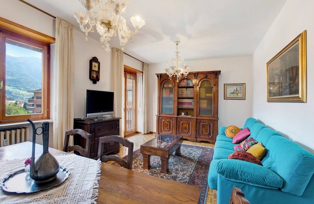 Holiday Apartment "Aosta Family Home" with Mountain View and Balcony