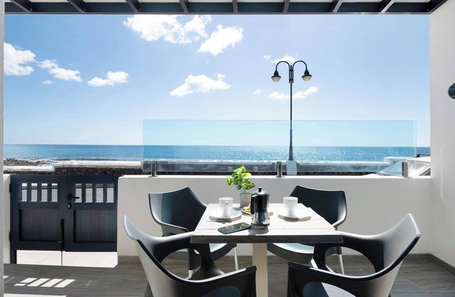 Holiday Apartment “Callao Beach 2” with Sea View, Terrace & WiFi