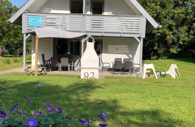 Holiday home in Silbersee holiday village with fireplace