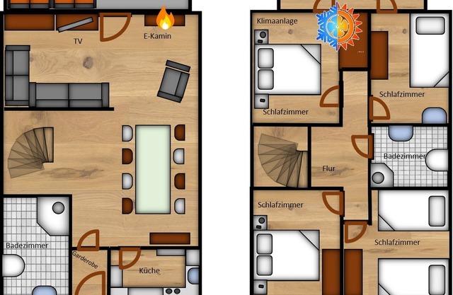 Holiday house for 7 guests with 102m² in Kirchheim (125976)