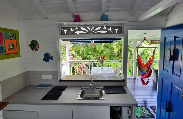 Holiday rental between Deshaies and Sainte Rose