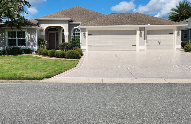 Home in The Villages with His & Her Golf Carts through 2025!