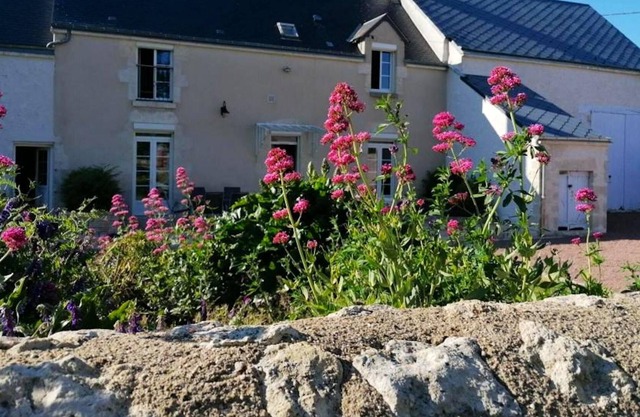 Homerez - Big house for 9 ppl. with garden at La Chapelle-Saint-Martin-en-Plaine