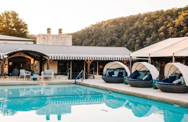 Hot Tub Cottage King Bed, Lake Austin Resort, Yoga & Water Activities