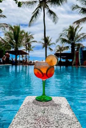 Hotel Pousada Villa Zena - Frente ao Mar - Pé na areia