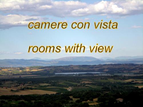Hotel Sangallo B&B - panoramic position - Valley and vineyard view- family run