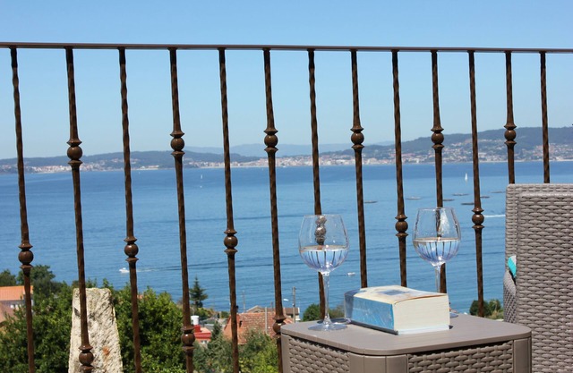 House in Pazo Gallego with sea and garden views