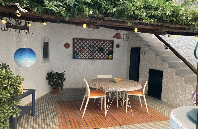 House in the historic center with outdoor pergola