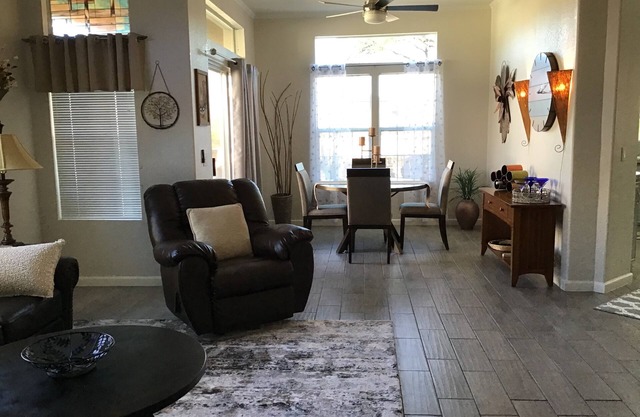 House refurbished in HOA with its own great recreational area and heated pool.