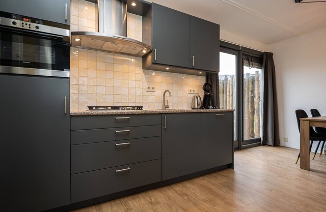 House with dishwasher in a holiday park