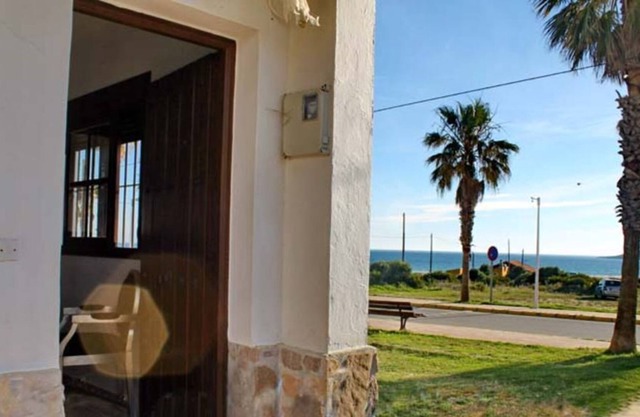 House with sea and mountain environment
