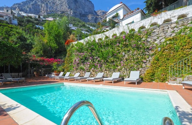 I giardini dell'Eden, Pool Amalfi Villa, jacuzzi, stunning view, garden, parking