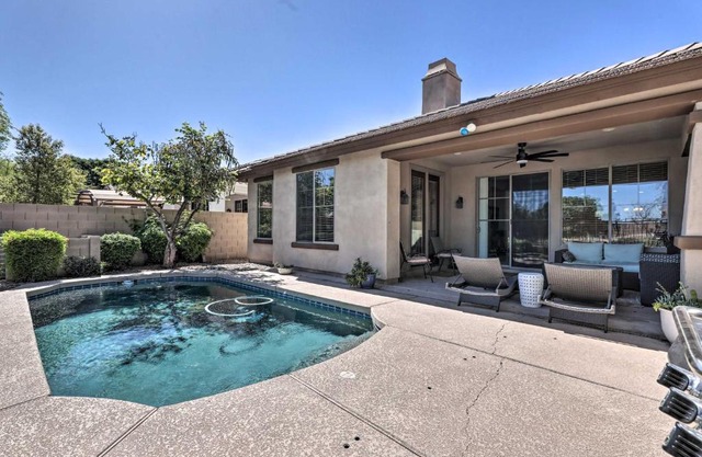 Idyllic Gilbert Abode with Private Pool Near Golf!