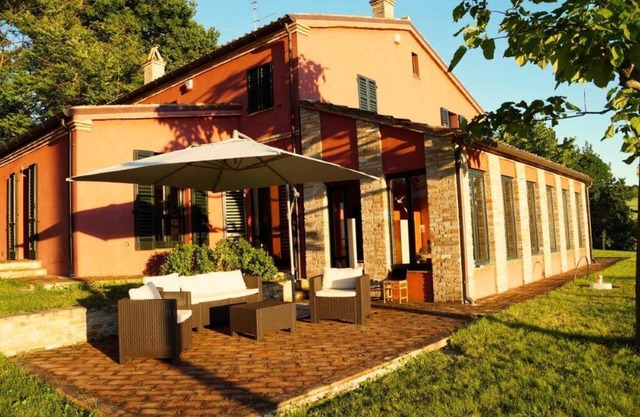 idyllic house in beautiful countryside