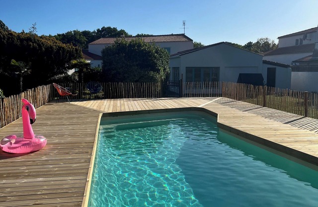 Ile Doléron Vertbois Villa Bois Piscine & mer