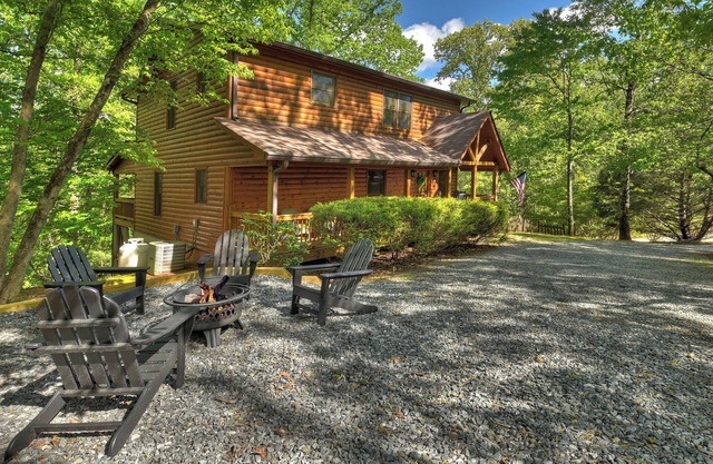 Immerse in Nature at this family-sized, pet-friendly cabin in Ellijay. Enjoy hot tub, firepit, foosball, WiFi, and endless outdoor adventures