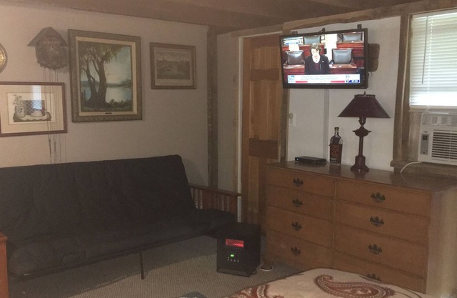 In Cooperstown this attached cabin on our summer home “screams, country living!