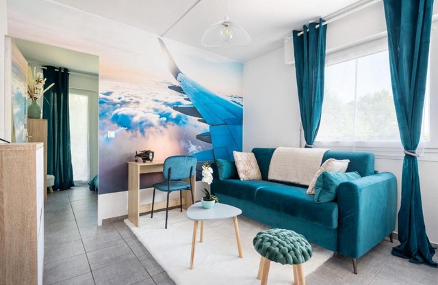 In the Sky - Casa Vostra - CAUTION 800 EUR & ID requises - Ambilly proche tramway-frontière