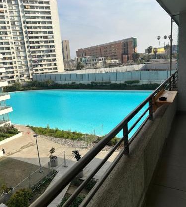 Increible departamento en Macul con laguna navegable
