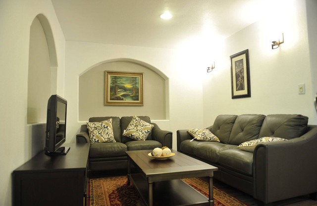independentbasement owner and family lives upstair ,comfortable and clean