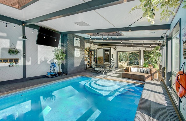 Indoor Pool & Hot Tub on Golf Course