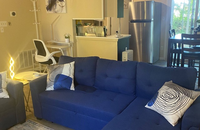 Indulge in urban luxury with a stay in our cozy home.