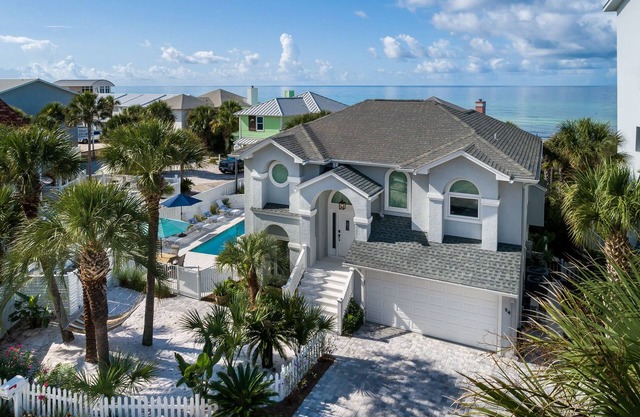 Inlet Beach Florida Private Heated Pool Beachfront Steps to Water