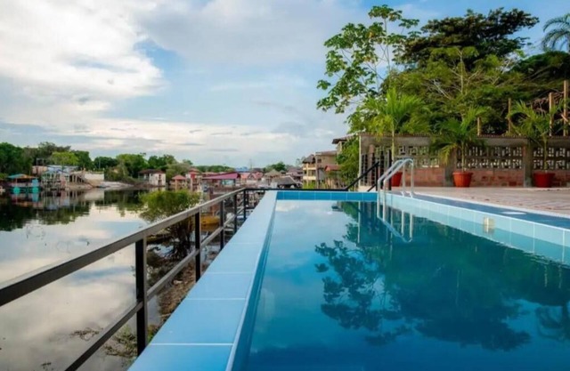 Iquitos Lodge House by the River. Enjoy the views & sound of the Amazon