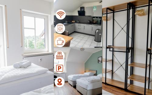 janu-homes - 3 Zimmer Apartment - 7 Betten, Lahnblick vom Römer