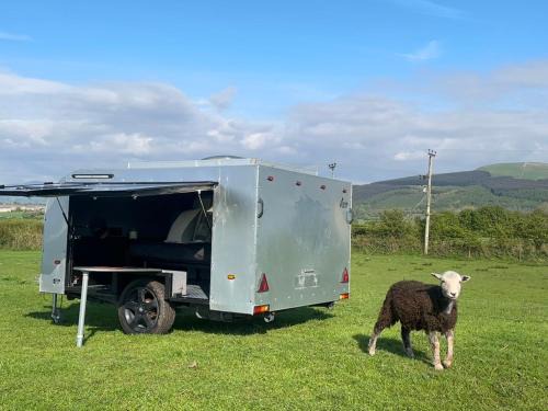 Jerry The camper for hire self tow to your destination in Lake District Cumbria