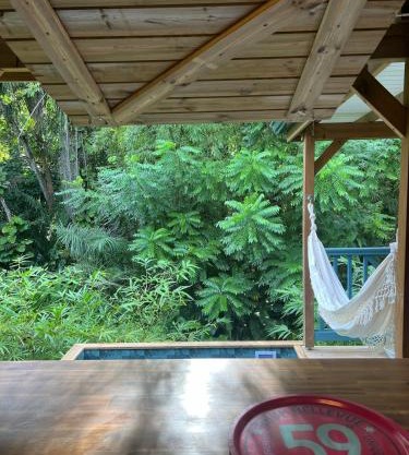 Jungle kaz, piscine privée