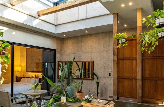 Korea’s Jeju Island villa – private pool, jacuzzi, and lush tropical charm