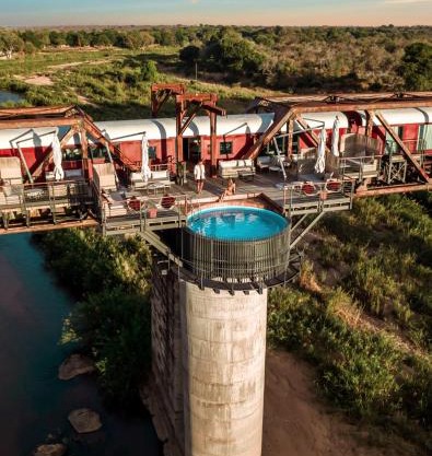 Kruger Shalati - Train on The Bridge & Garden Suites