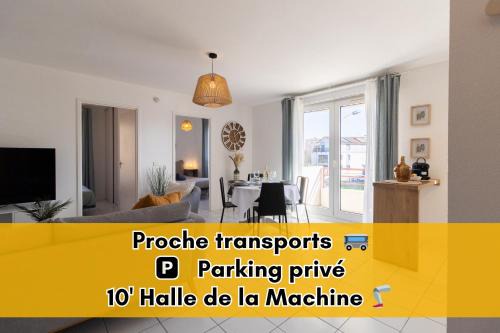 L'envolée - Appartement entier avec Balcon & Parking privé - SO COZY