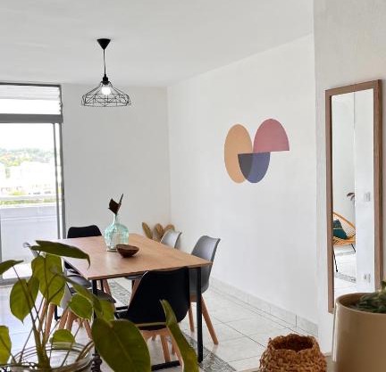 L'ESCALE, Chambre dans appartement partagé, bedroom in shared appartment