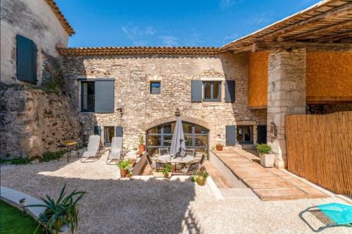 La grangerie grange en pierre avec spa