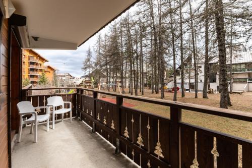 La Joue du Loup, appartement pour 4, balcon