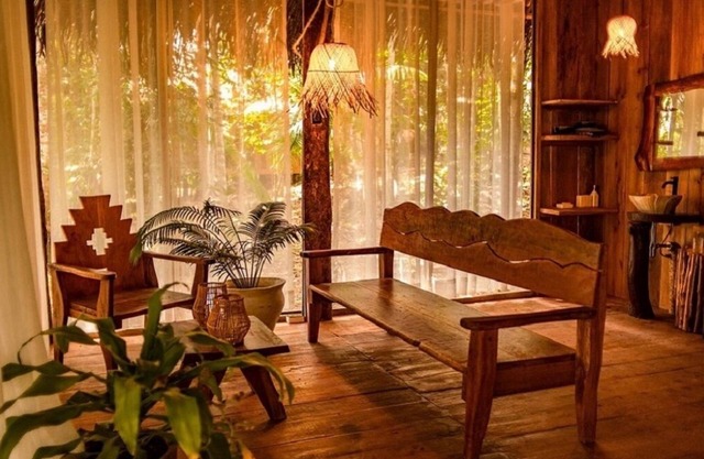 La LUNA Ecolodge in the Amazon jungle